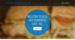 Desktop Screenshot of blueboysandwiches.com